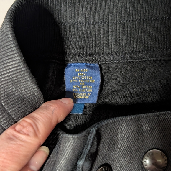 Polo by Ralph Lauren Black Jogger Pants - Picture 7 of 8